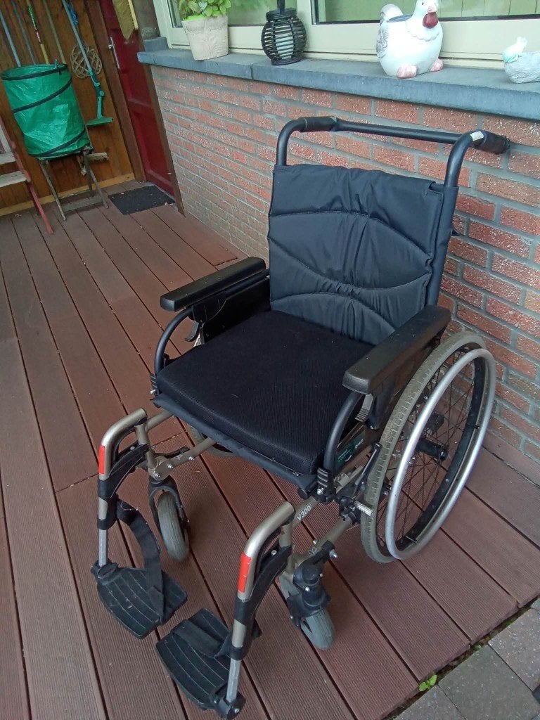 Rolstoel, Divers, Enlèvement, Pliant, Utilisé, Fauteuil roulant à pousser