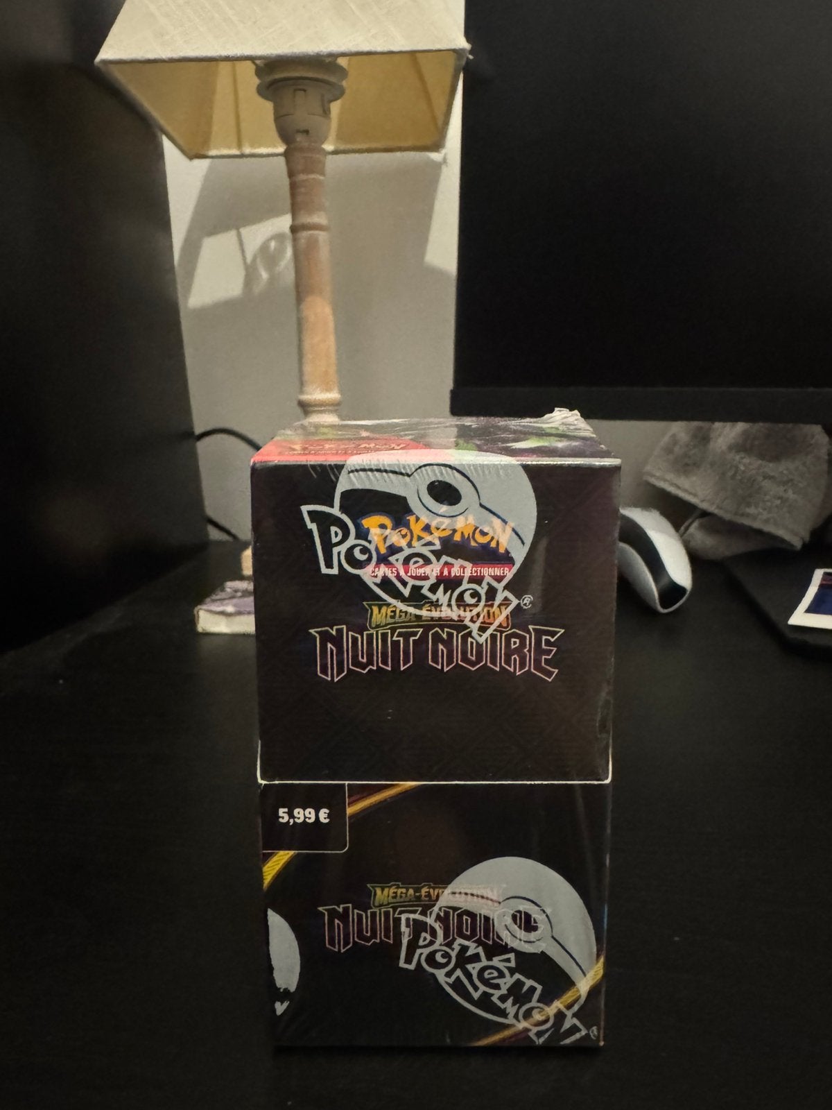 Pokémon Demi Display 18 Booster Nuit Noire Me05 Scellé FR, Games en Spelcomputers, Games | Overige, Ophalen of Verzenden, Nieuw