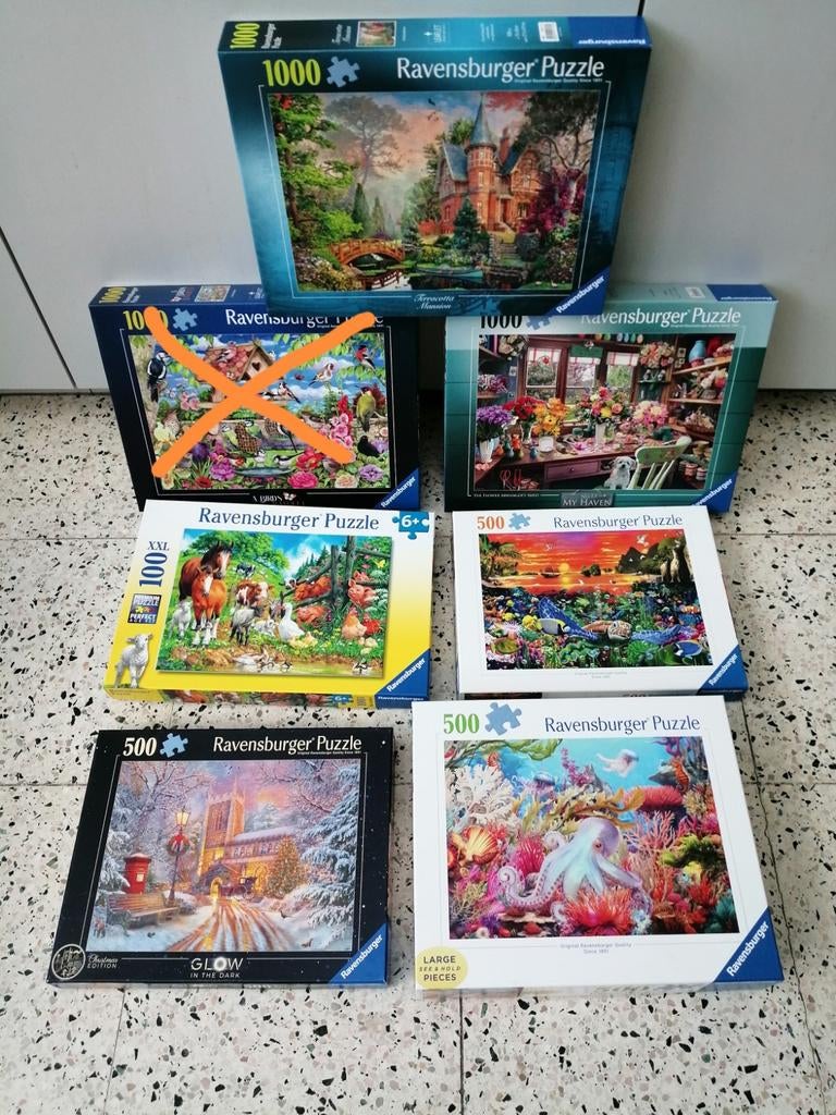 Toutes sortes de puzzles, Enlèvement
