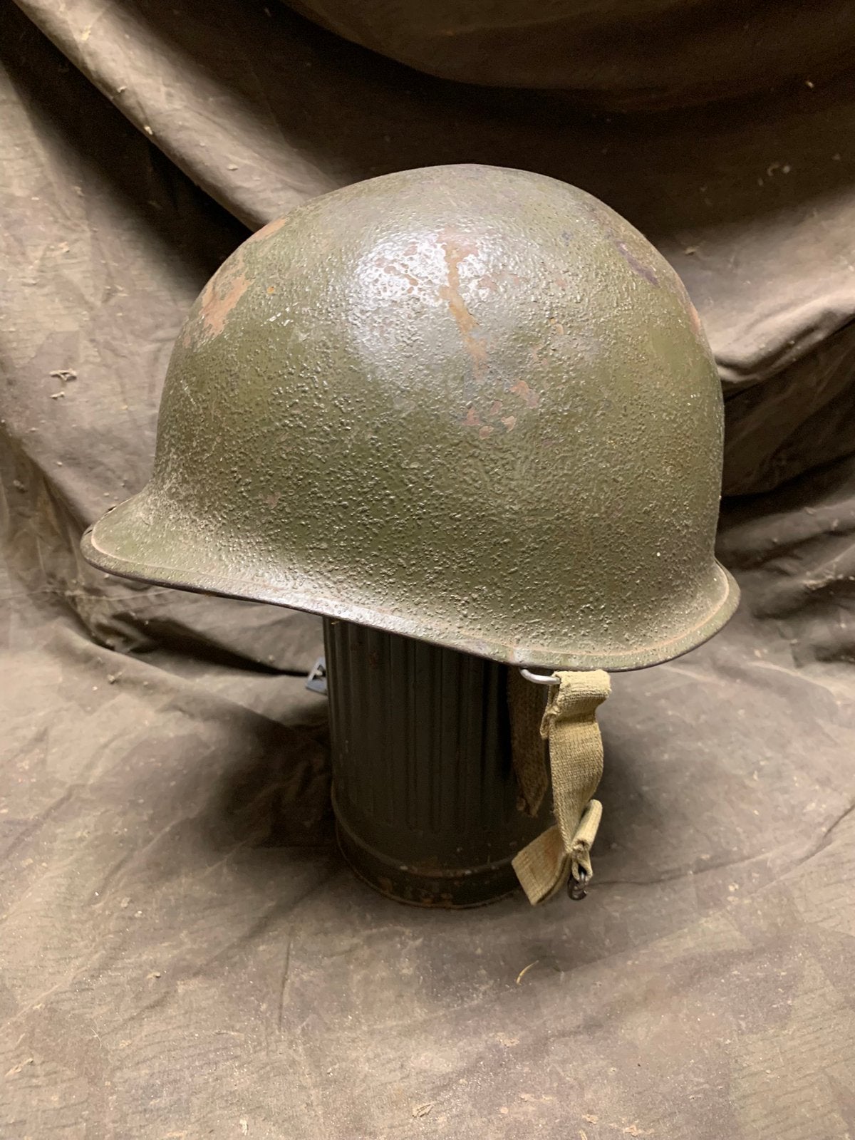 US M1 helm front seam origineel, Envoi