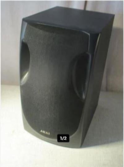 Haut-parleur Prima - Akai SR-590 - 50 W, Enlèvement ou Envoi, Comme neuf, Moins de 60 watts, Haut-parleurs Frontaux, Arrière ou Stéréo