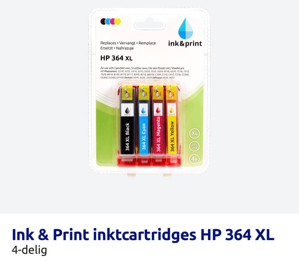 Inkt voor printer, Computers en Software, Printerbenodigdheden, Ophalen, Nieuw
