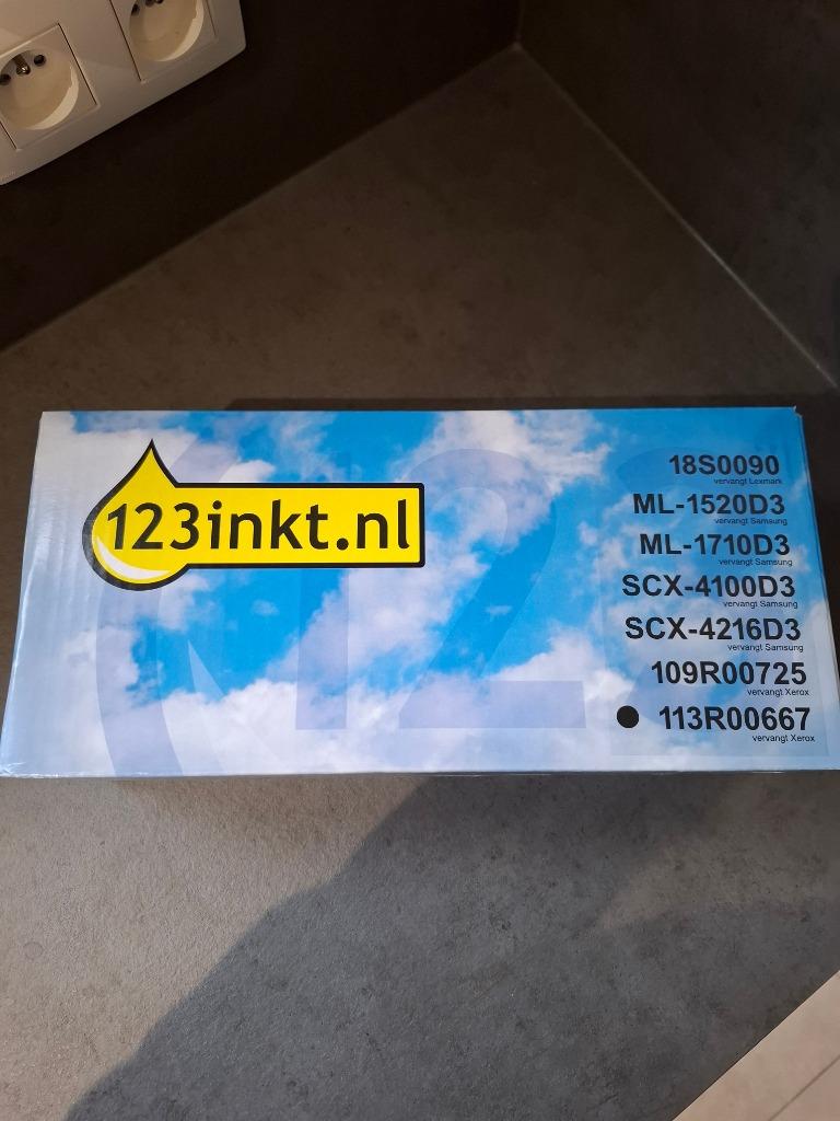 Toner cartridge zwart laserprinter Samsung (NIEUW), Computers en Software, Ophalen of Verzenden, Nieuw, Cartridge, 123inkt.nl