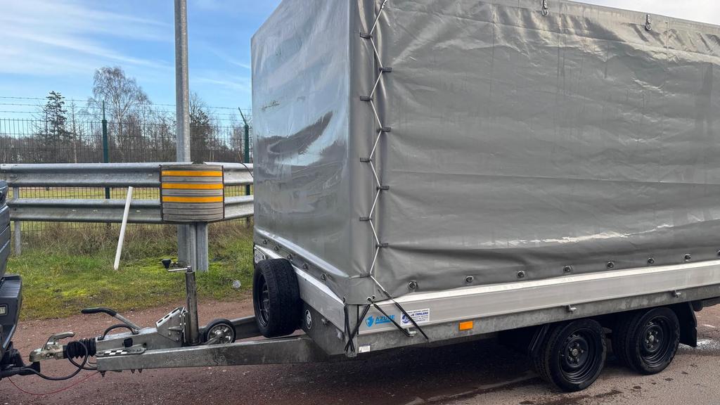 Remorque Hapert MTM 3500 kg, Enlèvement, Comme neuf