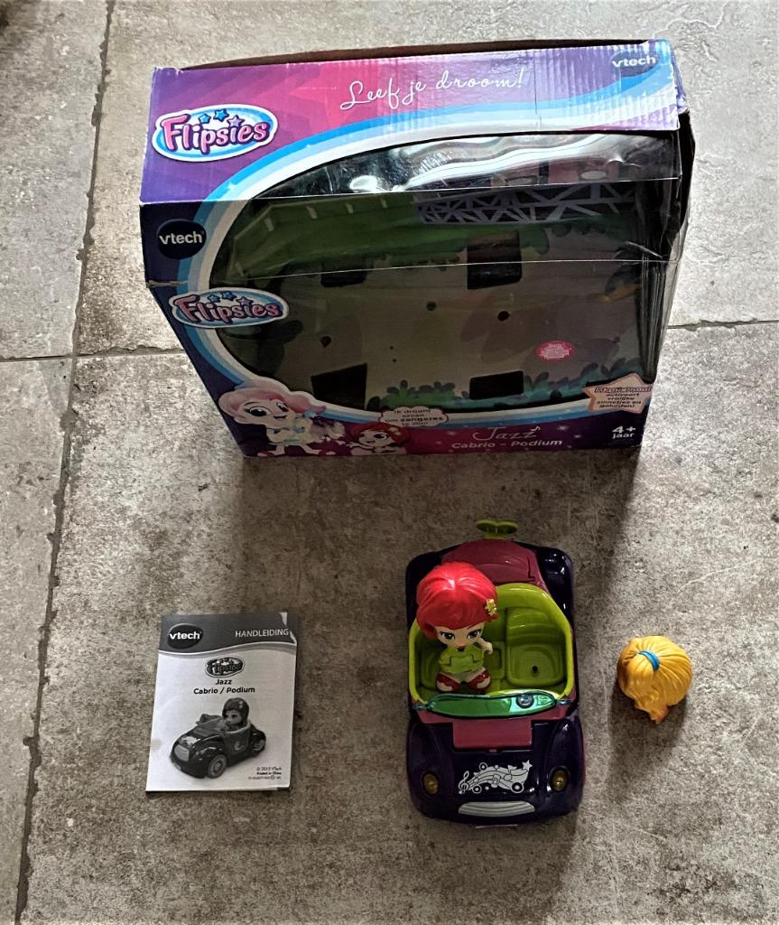 VTech - Flipsies - Jazz  - Cabrio - Podium - vanaf 4 jaar, Kinderen en Baby's, Ophalen of Verzenden, Gebruikt