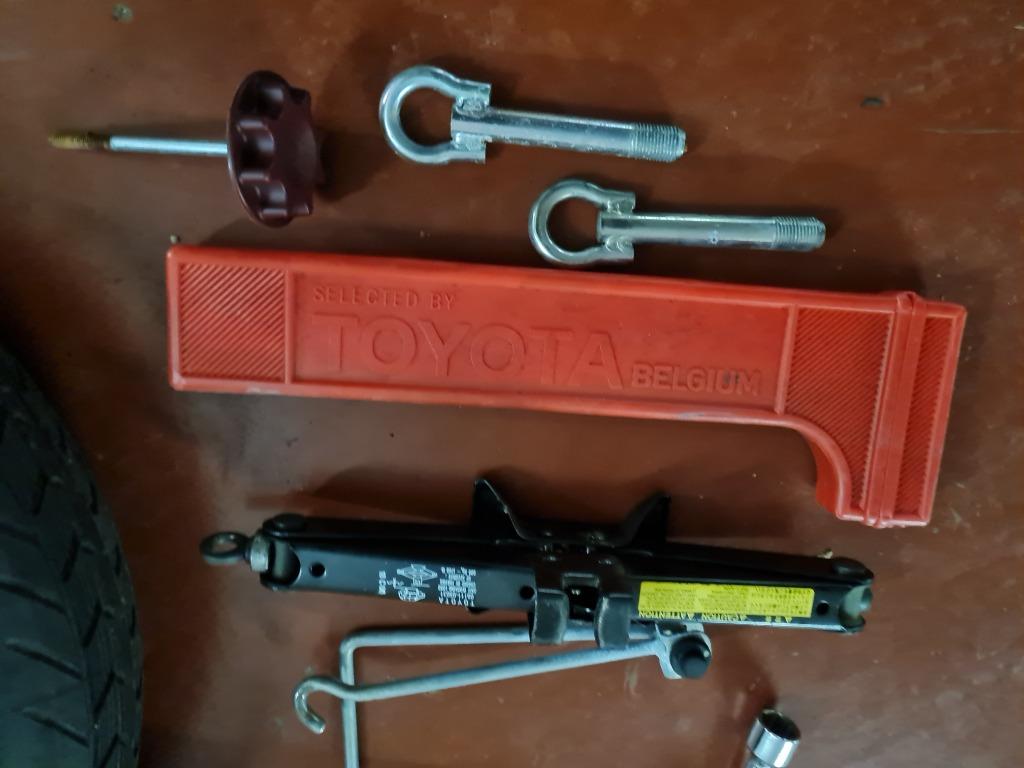 Toyota auris reservwiel, Ophalen of Verzenden, Banden en Velgen