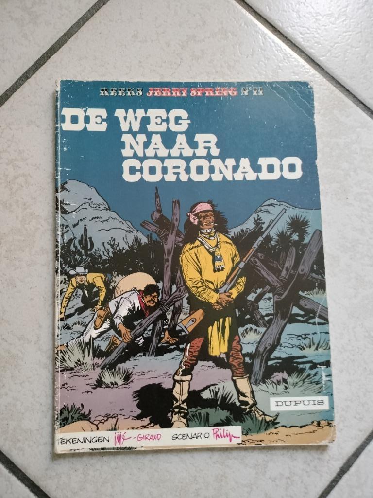 Strip Jerry Spring 11 - de weg naar coronaro - iiie, Enlèvement ou Envoi, Une BD, Iiie, Utilisé