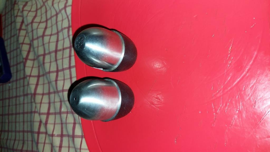 Inox peper en zout vaatje, Enlèvement, Utilisé