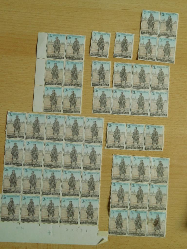 52 Belgische postzegels Postzegeldag, Postzegels en Munten, Postzegels | Europa | België, Ophalen of Verzenden, Postfris