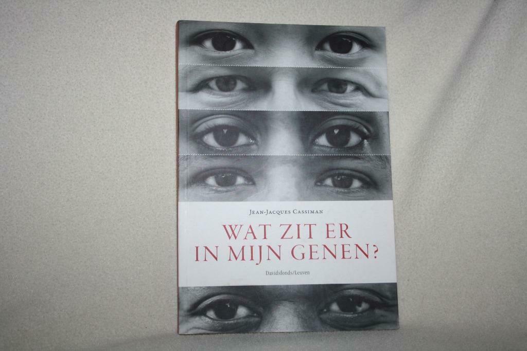 Wat zit er in  mijn genen ? – Jean-Jacques Cassiman, Livres, Livres d'étude & Cours, Comme neuf, Ne s'applique pas, Enlèvement ou Envoi