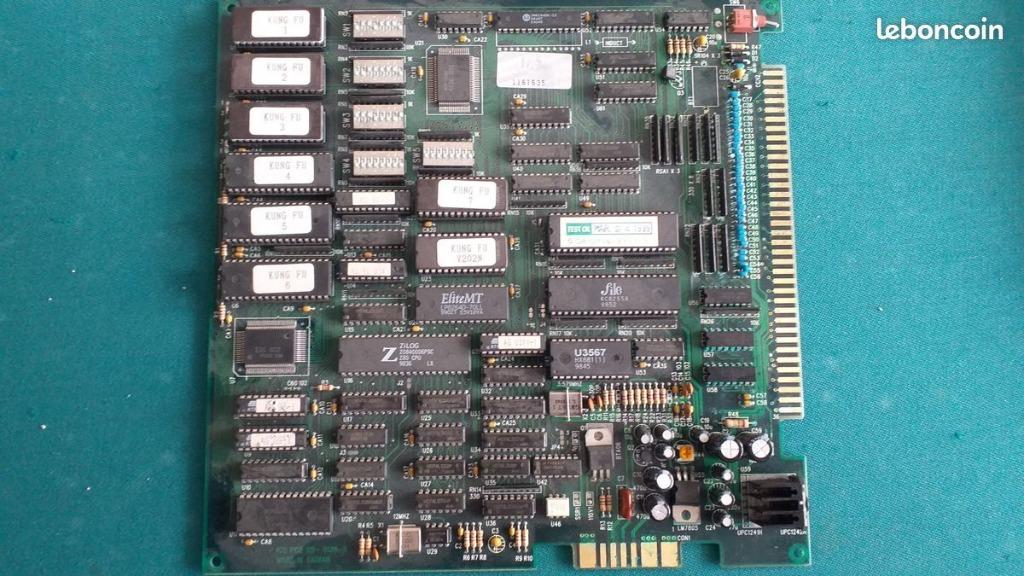 PCB jeu vidéo borne arcade kung fu, Collections, Enlèvement ou Envoi