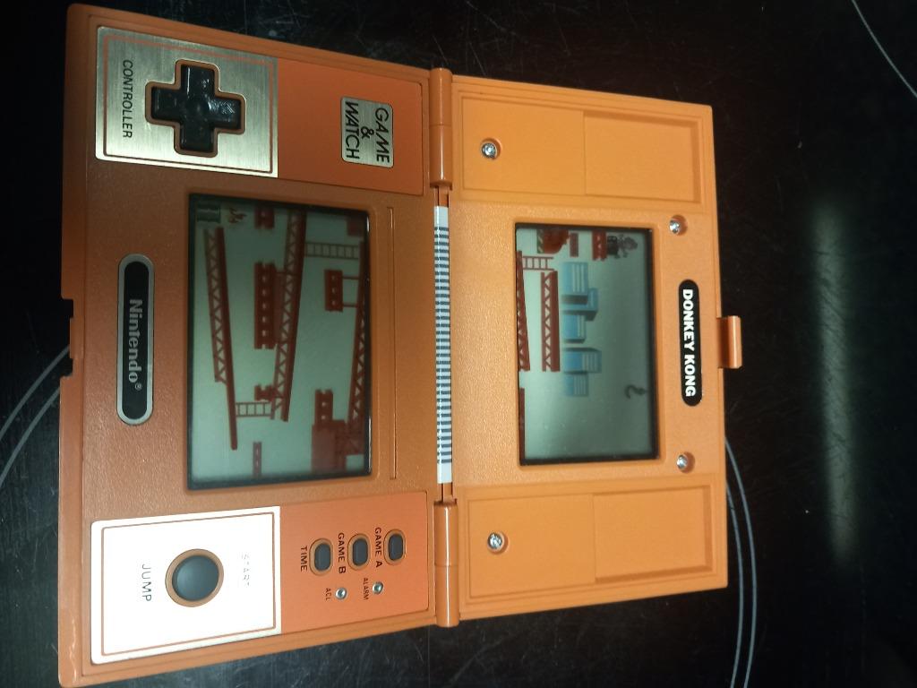 Nintendo donkey kong game & watch 1982, Enlèvement, Utilisé
