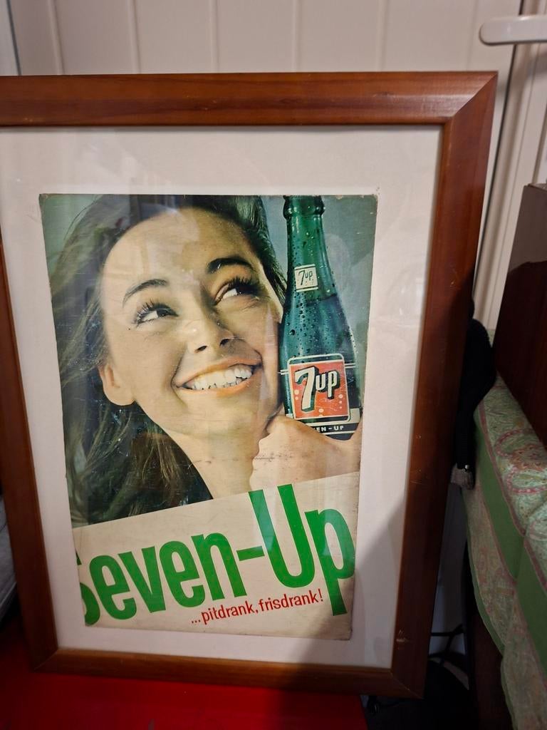 Reclame bord, Antiek en Kunst, Kunst | Schilderijen | Modern, Ophalen