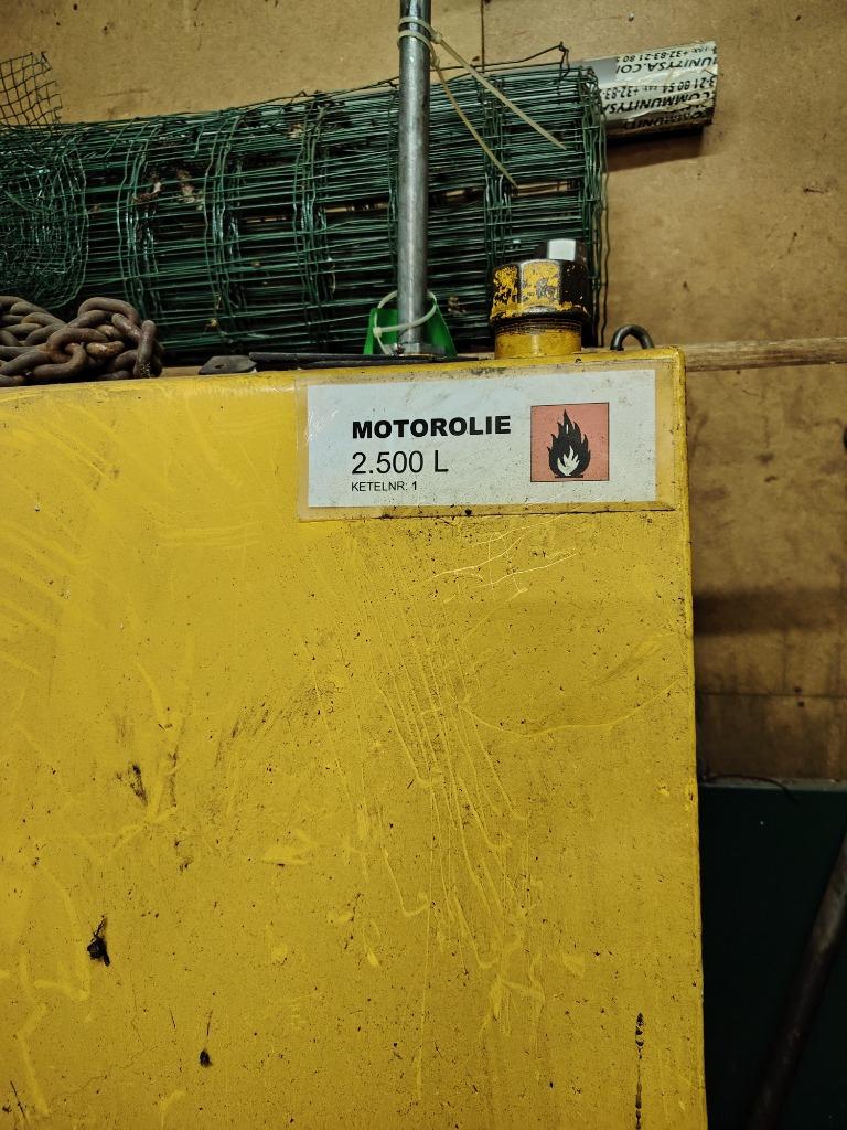 Motorolie verdeelinstallatie, Ophalen, Gebruikt