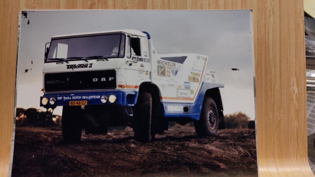Daf trucks foto's Parijs dakar, Ophalen of Verzenden, Zo goed als nieuw, Foto