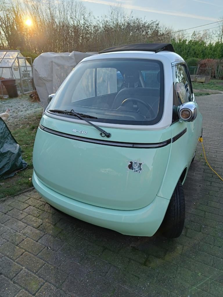 Microlino L7e-CP, Achat, 2 places, Entretenue par le concessionnaire, Beige