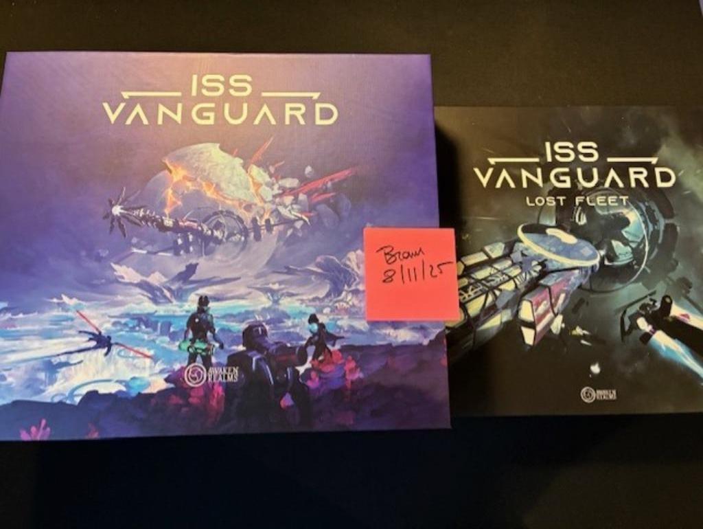 Bordspel - ISS Vanguard + Lost Fleet uitbreiding, Trois ou quatre joueurs, Enlèvement ou Envoi, Comme neuf