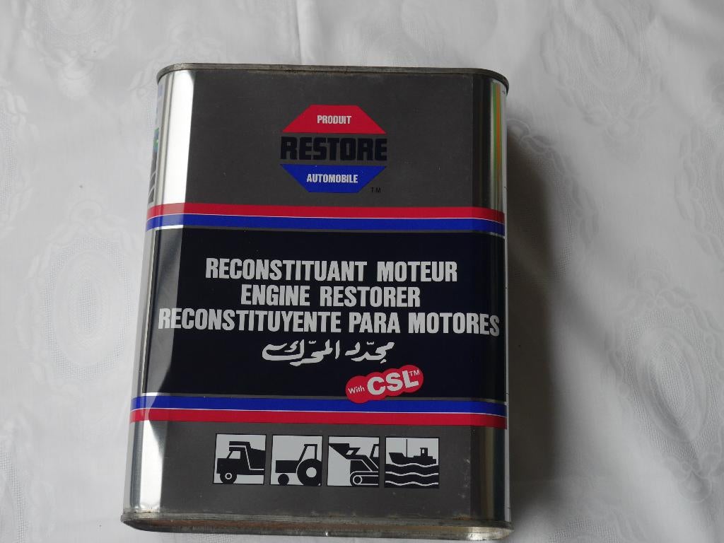 Lot RESTORE 2 L remétallisant moteur., Autos : Divers, Produits d'entretien, Enlèvement ou Envoi