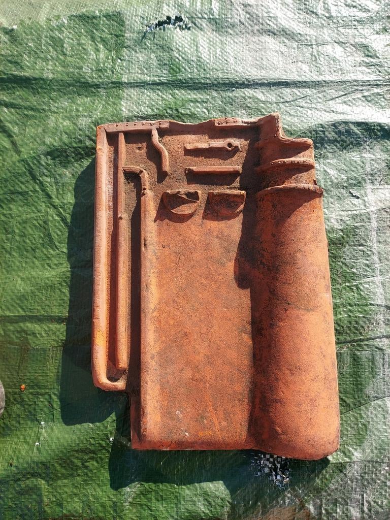 Tuiles anciennes pottelberg koramic. Noire., Ophalen, Dakpannen