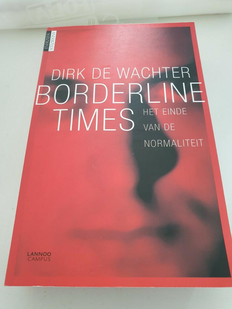 Dirk de Wachter - Borderline times editie 2015, Ophalen of Verzenden, Zo goed als nieuw, Dirk de Wachter