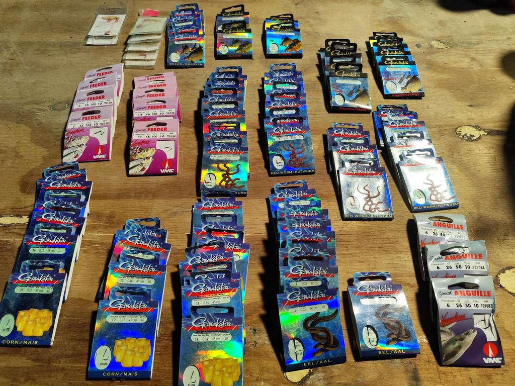 Haken, feeder , paling, Ophalen, Nieuw