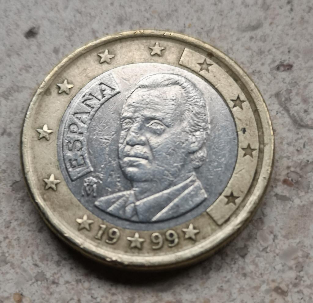 1euromunt Spanje 1999, Ophalen of Verzenden, Spanje