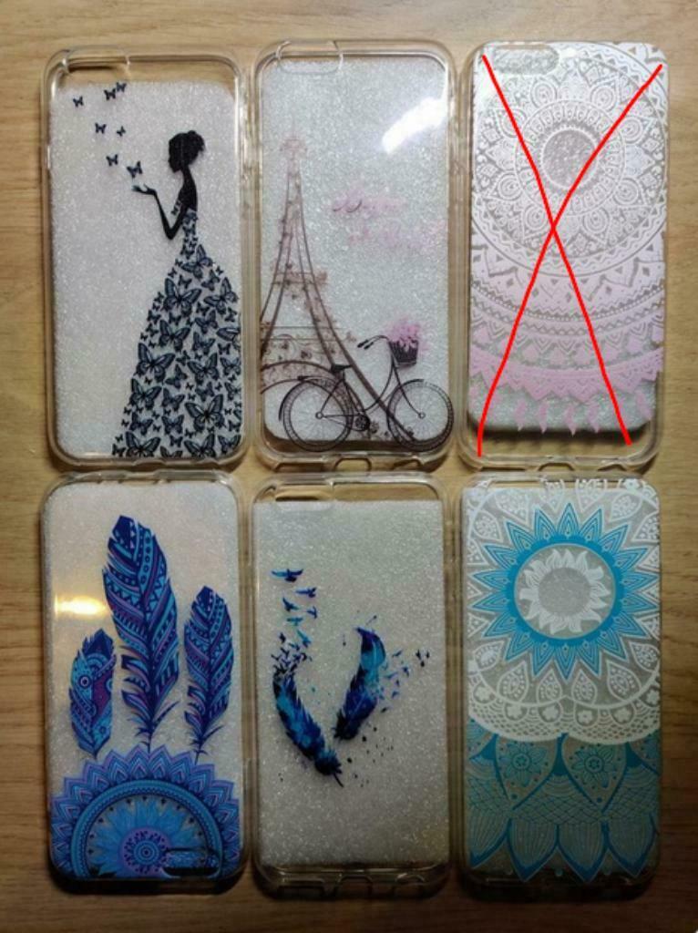 Lot de 5 coques Iphone 6 / 6S, Enlèvement ou Envoi, Neuf, Façade ou Cover