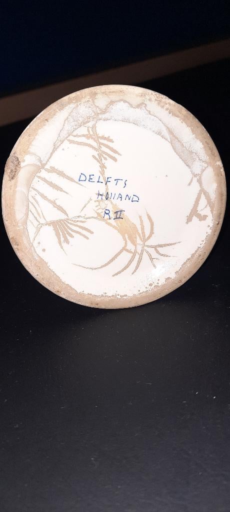 Delfts blauw kaarsenhouder, Antiek en Kunst, Ophalen