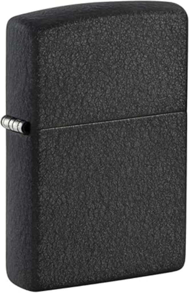 Briquet Zippo Black Crackle LIVRAISON RAPIDE ET GRATUITE