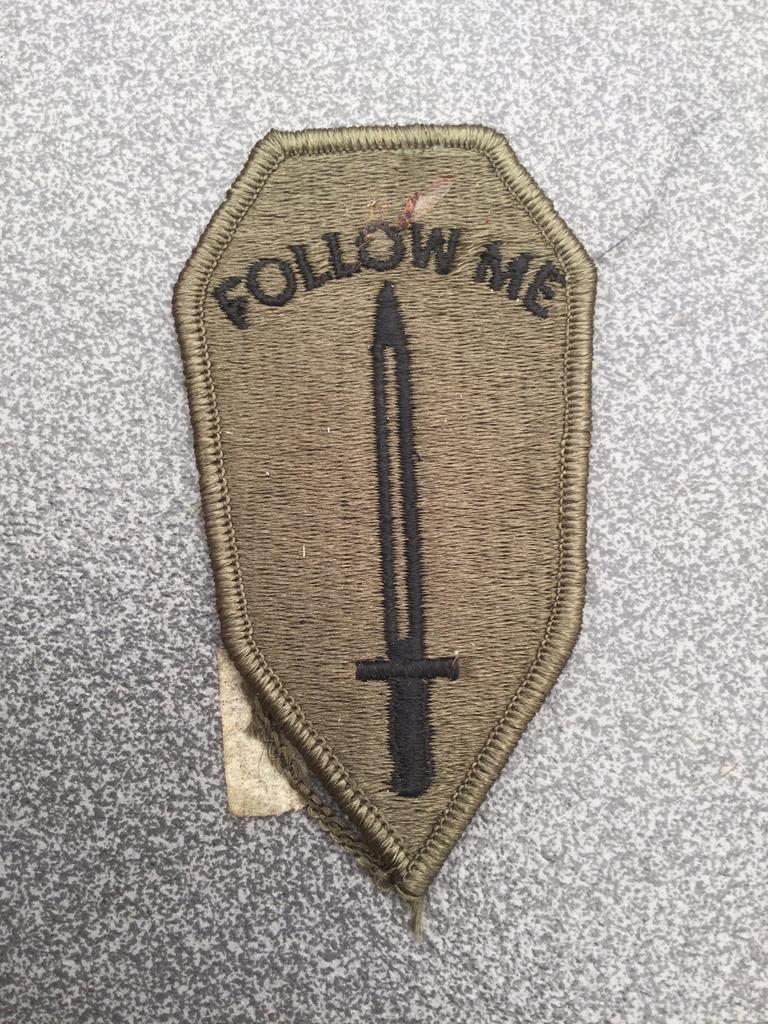 Follow me patch, Collections, Objets militaires | Général, Enlèvement ou Envoi