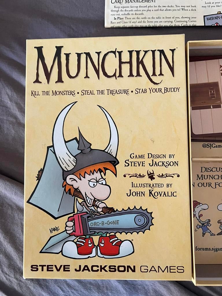 Munchkin, Ophalen of Verzenden, Zo goed als nieuw