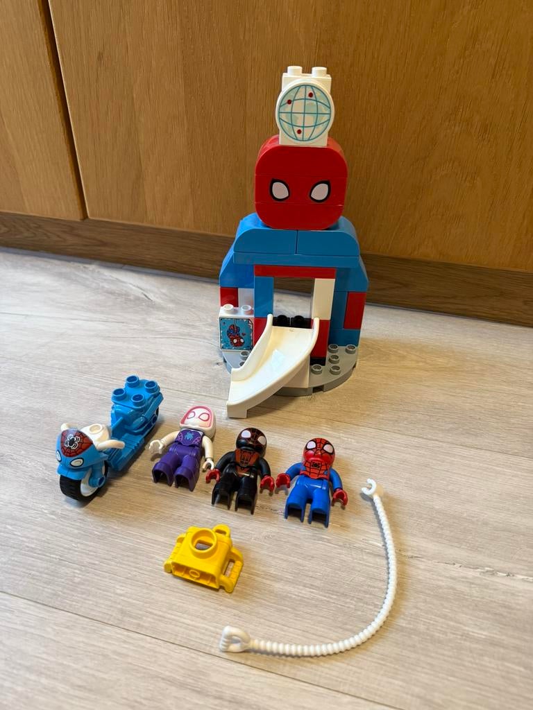 Lego duplo Spiderman hoofdkwartier - 10940, Ophalen of Verzenden, Zo goed als nieuw, Duplo