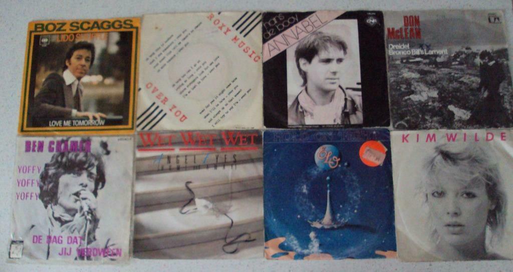 Part 92 van 8 Singeltjes van "Bozz Scaggs, Roxy Music, ELO, CD & DVD, Vinyles Singles, Utilisé, Single, Pop, 7 pouces, Enlèvement ou Envoi