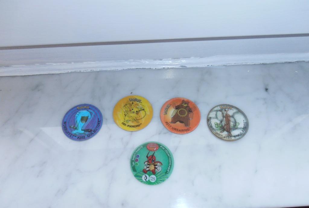 Lot de flippos/pogs Pokémon – SMITH/LAYS (2001), Enlèvement ou Envoi, Flippos en vrac