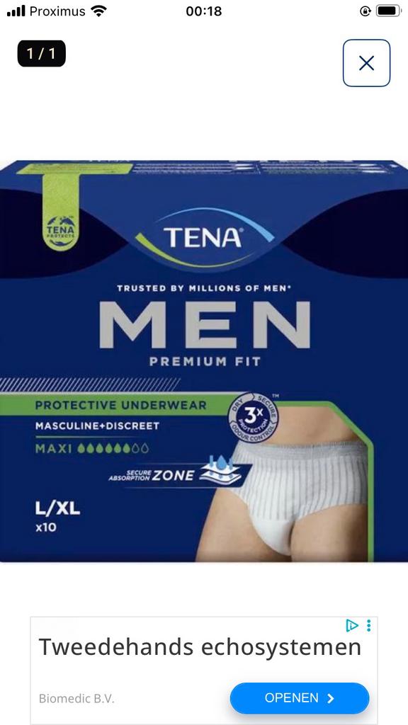 Pampers voor volwassenen, Diversen, Verpleegmiddelen, Ophalen, Nieuw