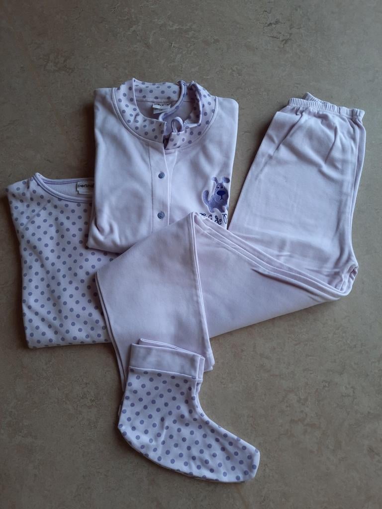 Pyjama van Perlina kleur roze., Ophalen, Zo goed als nieuw
