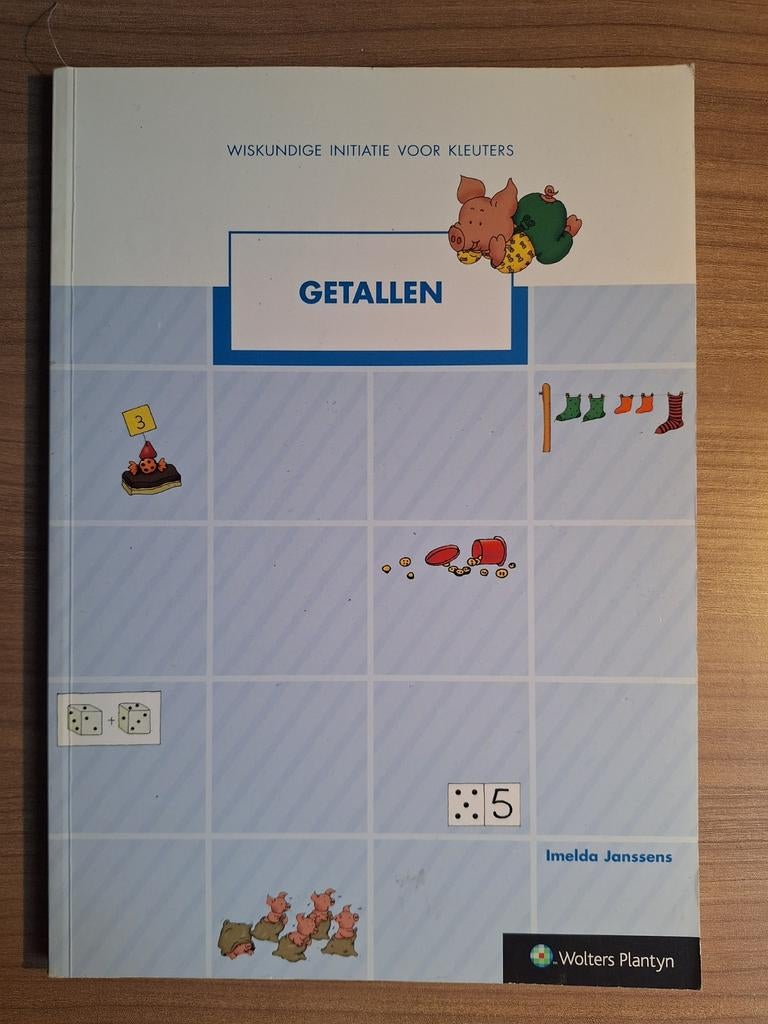 JANSSENS - Wiskundige initiatie voor kleuters Getallen: boek, Boeken, Schoolboeken, Ophalen of Verzenden, Nederlands, JANSSENS