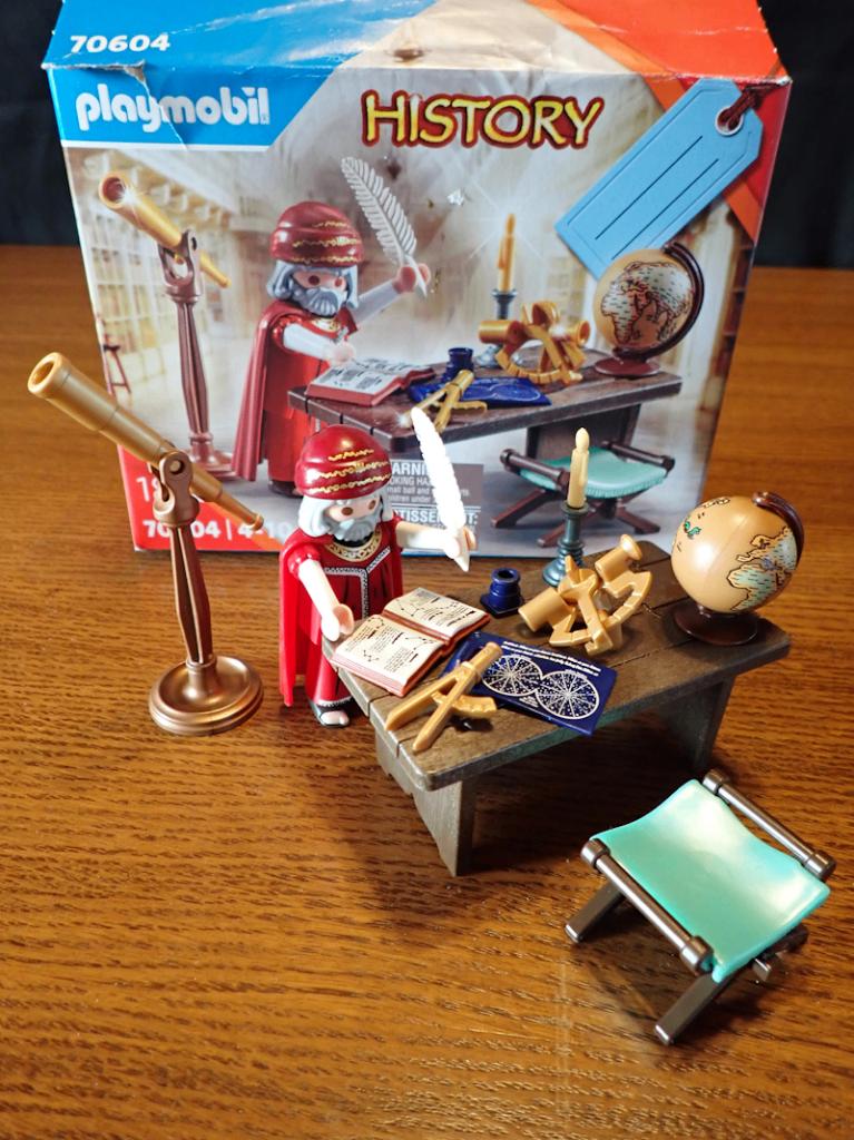 Playmobil History: Sterrenkijker, Enlèvement, Comme neuf, Ensemble complet