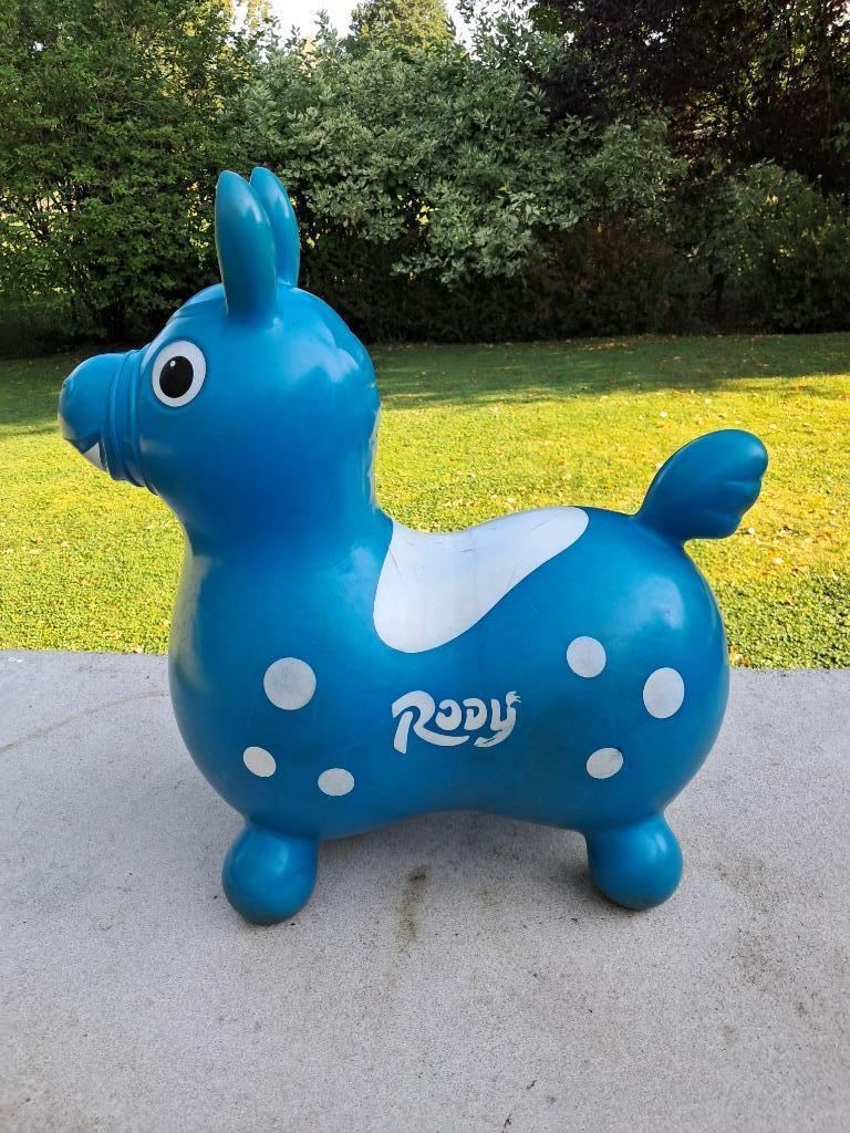 Petit cheval bleu ballon sauteur, Enlèvement ou Envoi, Comme neuf