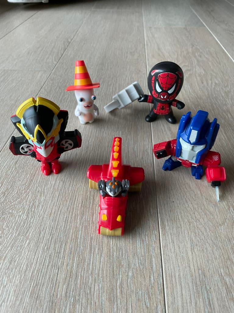 5 figuurtjes met bewegende delen  made for Mc Donalds 2018, Verzamelen, Poppetjes en Figuurtjes, Ophalen of Verzenden, Zo goed als nieuw