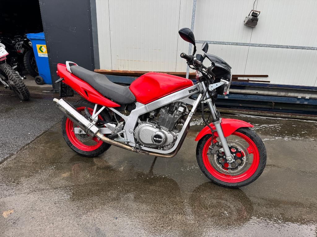 Suzuki - GS500, 2 cilinders, Bedrijf, Minimaal motorrijbewijs A2, Naked bike