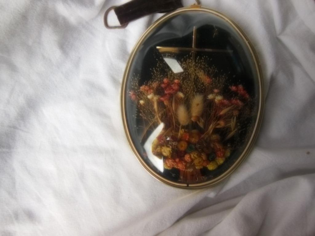 bloemen onder bol glas, Ophalen of Verzenden