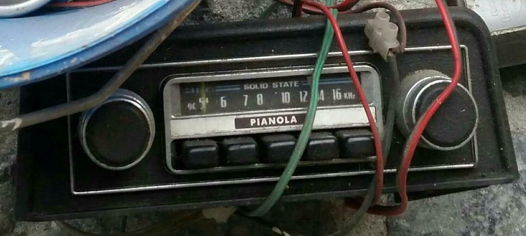 Classic Pianola & Philips SolidState autoradio oldtimer cmpl, Ophalen of Verzenden, Gebruikt