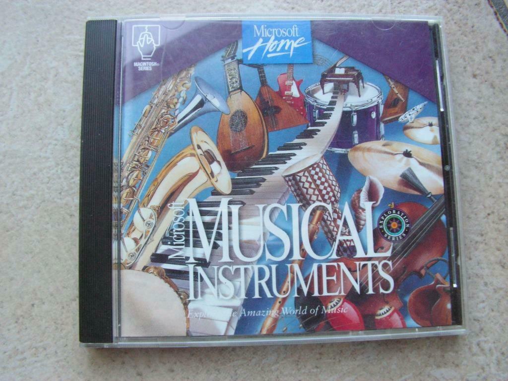 CD Musical Instruments voor Macintosh computers., Ophalen of Verzenden