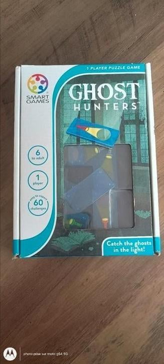 Jeux compact pour 1 joueurs|SmartGames Ghost Hunters, Hobby & Loisirs créatifs, Jeu de voyage, Enlèvement ou Envoi, 1 ou 2 joueurs