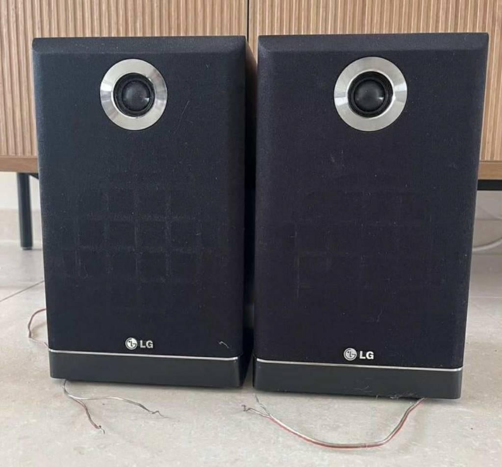 LG speaker set, Audio, Tv en Foto, Luidsprekerboxen, Ophalen of Verzenden, Gebruikt, 60 tot 120 watt, Overige merken