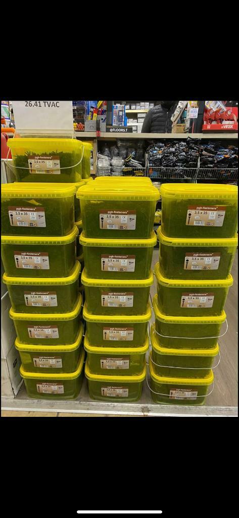 Vis gyproc  boite de 3000pcs, Ophalen, Nieuw, Minder dan 50 mm, Schroeven