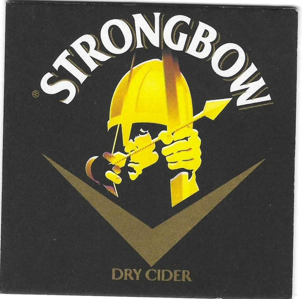bierviltje 1st Strongbow Dry cider, Envoi