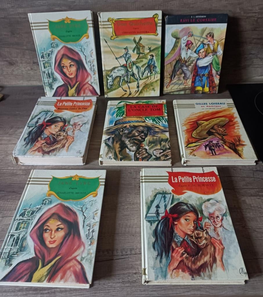 Lot de 8 livres édition hemma, Livres, Enlèvement ou Envoi, Utilisé