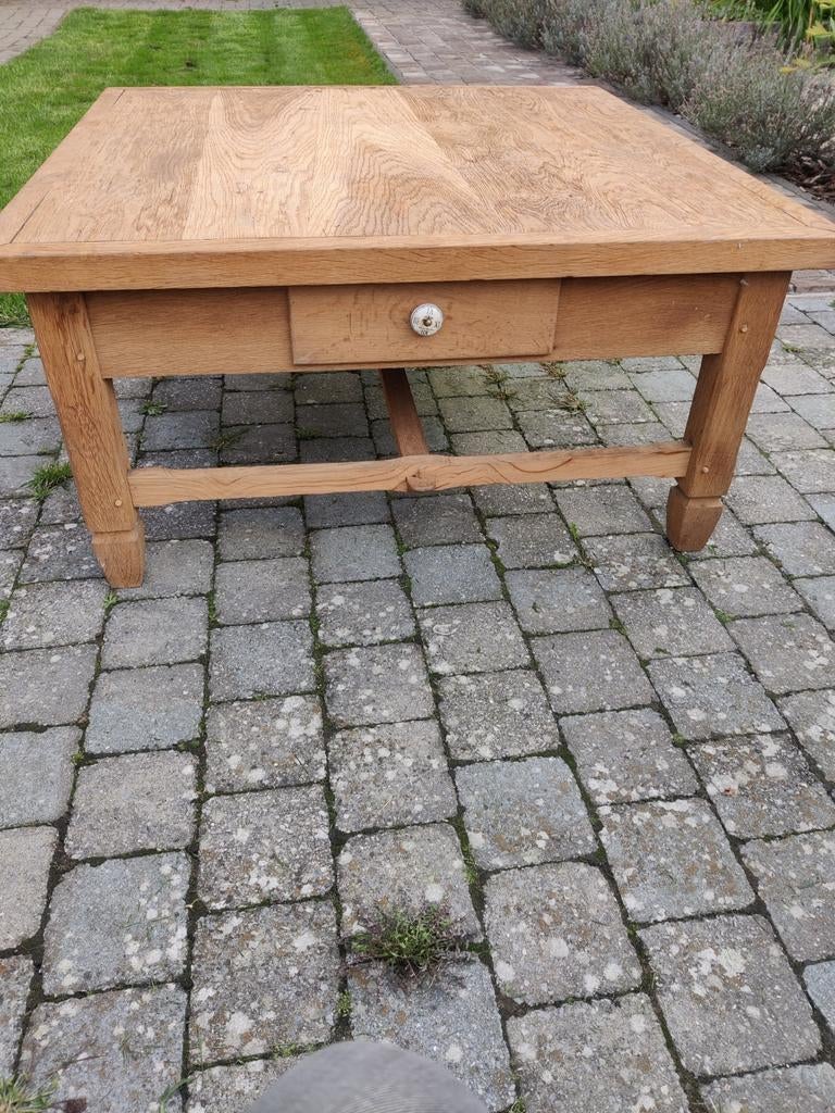Salontafel in Eik, Antiek en Kunst, Ophalen